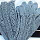 Gloves fishnet long gray fall winter warm. Gloves. Irina-snudy,hoods,gloves (gorodmasterov). My Livemaster. Фото №6