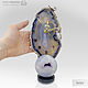 Scorpio watch with Swarovski inserts and pearls on agate, Figurines, Moscow,  Фото №1