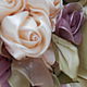 roses -a bouquet of satin ribbons in the style of sabi-chic. Bouquets. paperchest (paperchest). My Livemaster. Фото №4