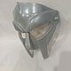 Маска гладиатора. Mf doom. Карнавальные маски. Творческая мастерская 'Рыжий Лис'. Интернет-магазин Ярмарка Мастеров.  Фото №2