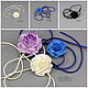 Golden Blue Beads (759) designer jewelry. Boutonnieres. Svetlana Parenkova (parenkova). My Livemaster. Фото №9