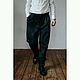 Брюки мужские из конопли канвас Hemp Single Pleat Pant 2 Garment Dyed. Брюки мужские. VÄN Studio. Ярмарка Мастеров.  Фото №5