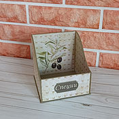 Для дома и интерьера handmade. Livemaster - original item Box for storage of spices and herbs. Organizer for spices.. Handmade.