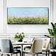 Large paintings with daisies Summer landscape field of flowers, Pictures, Sochi,  Фото №1