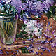 Watercolor painting a Bouquet of lilacs. Pictures. Pictures for the soul (RozaSavinova). My Livemaster. Фото №4