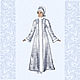 Order Costume of Snow Maiden, of the Snow queen, Winter Costume. Irina. Livemaster. . Carnival costumes Фото №3