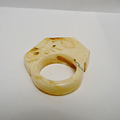 Украшения handmade. Livemaster - original item Ring of Royal amber size 19 P-72. Handmade.