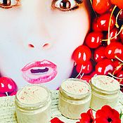 Косметика ручной работы handmade. Livemaster - original item Face wash powder with cherry and papain. Handmade.