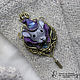 Order Brooch-pin: Mouse-the little wizard. moyaksessyar. Livemaster. . Brooches Фото №3