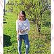 Совместное вязание крючком кофты в стиле Бохо. Кофты. Анна Тулика (tulika). Ярмарка Мастеров.  Фото №5