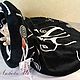 Bed - sleeping bag for cats Cats black and white. Lodge. lyubov-iv (lyubov-iv). Online shopping on My Livemaster.  Фото №2