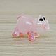 Piggy Krylushki glass miniature pig Piglet. Miniature figurines. Myhappyhobby. Online shopping on My Livemaster.  Фото №2