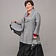 Boho linen coat with draped collar, Italy Art. 4584. Jackets. MilaMi. Online shopping on My Livemaster.  Фото №2