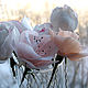 Шпильки в прическу "Белые розы". Украшения для причесок. Анна Медведева. Интернет-магазин Ярмарка Мастеров.  Фото №2