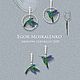 Заказать Серьги "Колибри". Егор Москаленко
egormoskalenko.com (Jeweller-X). Ярмарка Мастеров. . Серьги классические Фото №3