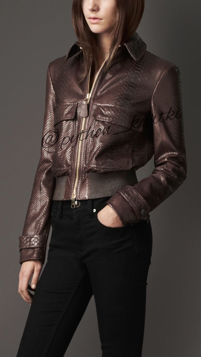 Burberry Leather Jacket