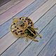 Scarab beetle wire wrap pendant. Pendants. selenawirejewelry. My Livemaster. Фото №4
