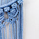 Заказать Макраме панно на кольце. cozy cotton. Ярмарка Мастеров. . Элементы интерьера Фото №3