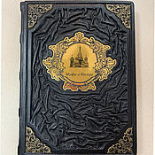 Сувениры и подарки handmade. Livemaster - original item Vladimir Medinsky - Myths about Russia (Leather Book). Handmade.