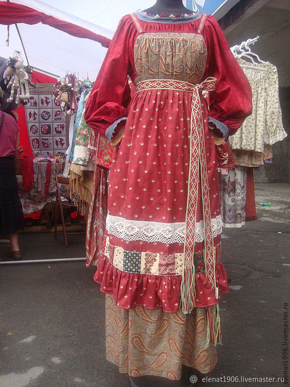 Русские костюмы сибири