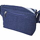 Women's Stylish Denim Shoulder Bag Patchwork. Classic Bag. Denimhandmade.Olga. My Livemaster. Фото №6