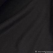 Материалы для творчества handmade. Livemaster - original item Fabric: Footer with fleece color black. Handmade.