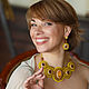 Necklace and earrings of beaded ART.30644, Jewelry Sets, Nizhny Novgorod,  Фото №1