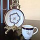 Винтаж: Раритет! Royal Worcester ,1750-1780 антикварная пара. Тарелки декоративные винтажные. Ваши 'Винтажные штучки'. Интернет-магазин Ярмарка Мастеров.  Фото №2