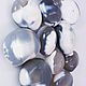 Order Agate, chalcedony spotted, 41- 60 mm (gray with white spots) Brazil. Stones of the World. Livemaster. . Cabochons Фото №3