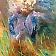  Abstract Flower Iris Oil painting. Pictures. sharaeva-elena. My Livemaster. Фото №4