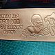 Мем Бумажник Kratos God of war shut up and take my money с тиснением. Кошельки. Crazy Leather Goods. Ярмарка Мастеров.  Фото №5