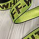 Стропа OFF WHITE (арт: 8301ф). Тесьмы. «Материя». Интернет-магазин Ярмарка Мастеров.  Фото №2