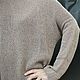 Order Sweater made of buret silk Tunic knitted from silk. svetlana-sayapina. Livemaster. . Sweaters Фото №3