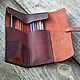 Leather pencil case for pencils and pens. Case. MILANO. Online shopping on My Livemaster.  Фото №2