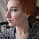 Earrings "Fata Morgana". Earrings. F&D jewellery. Online shopping on My Livemaster.  Фото №2