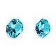 Заказать Пара выращенных бериллов "Параиба", 1,4 ct. Сергей DivoS (divos-stones). Ярмарка Мастеров. . Камни Фото №3