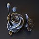hairpins. Golden bouquet. Barrette clip. Hairpins. Olga-art-flower. Online shopping on My Livemaster.  Фото №2