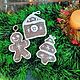 Елочные игрушки, игрушки новогодние, пряники. Елочные игрушки. Игрушки  от Натальи  Малыши для души. Ярмарка Мастеров.  Фото №6