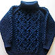 Children's knitted sweater 'the intricacies of'. Sweaters and jumpers. klukvaknit. My Livemaster. Фото №4