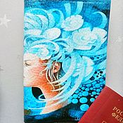Обложка на паспорт Лиса