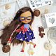 Блайз кукла (Blythe). Кукла Кастом. Зубкова Ольга Olika Dolls. Ярмарка Мастеров.  Фото №4