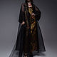 Абайя+комбинация. Шелк Армани.Органза. Платья. Abaya-altay. Ярмарка Мастеров.  Фото №4