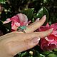  Изумрудное сияние. Кольца. Jewelry fashion. Ярмарка Мастеров.  Фото №7