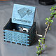 Game of Thrones music box Blue with direwolf, Musical souvenirs, Krasnodar,  Фото №1