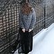 Свитер из ангоры. Свитеры. LadyKnitting (Natasha_knitrussia). Ярмарка Мастеров.  Фото №6