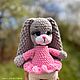 Вязаная игрушка зайка. Мягкие игрушки. JULI COZY TOYS|ИГРУШКИ РУЧНОЙ РАБОТЫ. Ярмарка Мастеров.  Фото №4