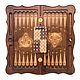 Backgammon carved handmade 'Wolf 1' Art. .040. Backgammon and checkers. Gor 'Derevyannaya lavka'. Online shopping on My Livemaster.  Фото №2