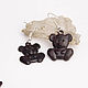 Bears earrings. Earrings. Spirit of tree. My Livemaster. Фото №4