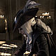 Lady Maria leather hat v.1 inspired Bloodborne. Hats1. Svetliy Sudar Leather Arts Workshop. My Livemaster. Фото №4