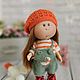 Вязаный комплект для куклы Little Mia. Одежда для кукол. Игрушки от Танюшки.. Ярмарка Мастеров.  Фото №4